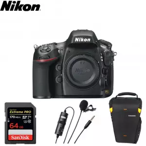 دوربین نیکون d800 فول فریم با ۲ لنز دست دوم